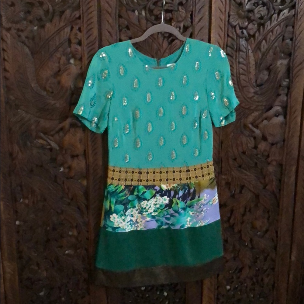 Tracy Reese Exotic Look Mini Dress